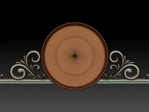 decorative mirror 3D Model