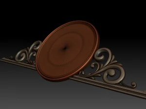 decorative mirror 3D Model
