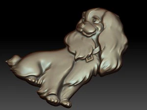 cartoon dog 3D Print Model