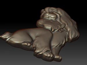 cartoon dog 3D Print Model