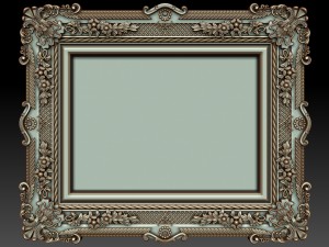decorative frame 2 3D Model