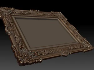 decorative frame 2 3D Model