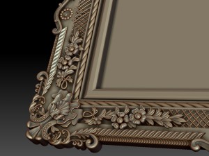 decorative frame 2 3D Модель