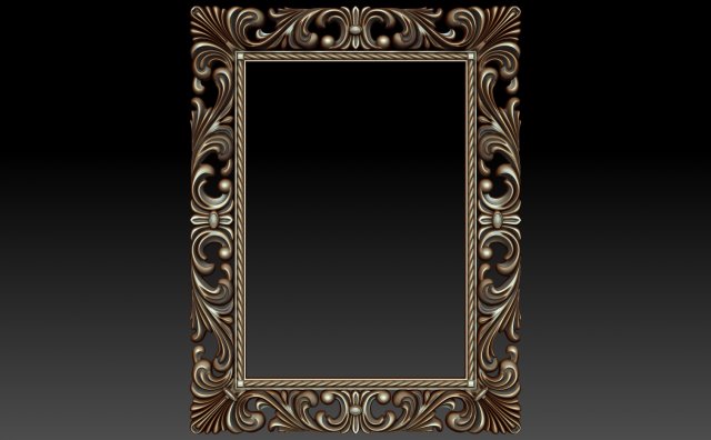 decorative frame 3 Modello 3D .c4d .max .obj .3ds .fbx .stl .blend 