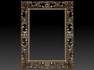 decorative frame 3 3D Model