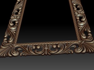 decorative frame 3 Modello 3D