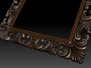 decorative frame 3 Modello 3D