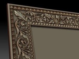 decorative frame 4 3D Model