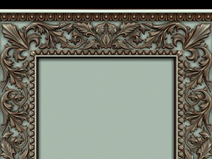 decorative frame 4 3D Model