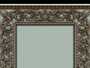 decorative frame 4 3D Model