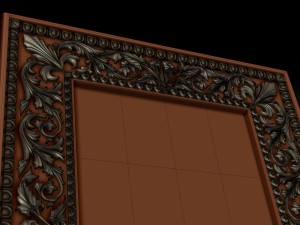 decorative frame 4 3D Model