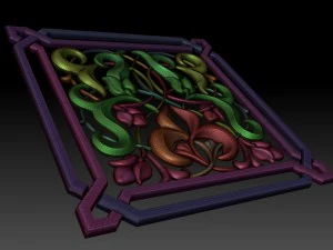 装飾要素 3Dモデル