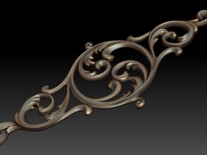 decorative element Modello 3D