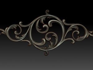 decorative element Modello 3D