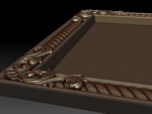 decorative frame 5 3D Model