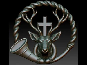 cerf Modèles 3D en vedette