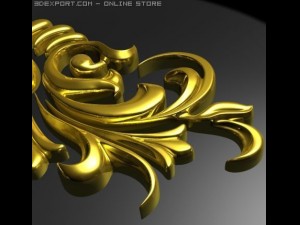 decorative element 2 3D Model