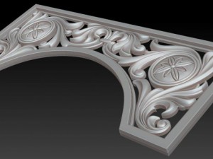 decorative arch 3D मॉडल
