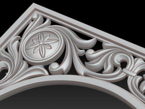 decorative arch 3D मॉडल