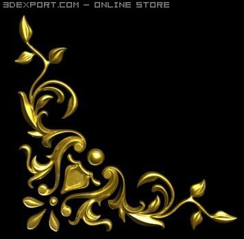 decorative element3 3D Model .c4d .max .obj .3ds .fbx .stl .blend 