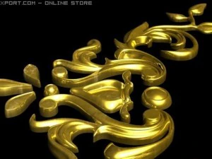 装飾要素3 3Dモデル