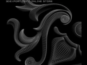 装飾要素3 3Dモデル