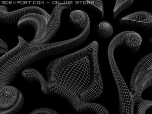 装飾要素3 3Dモデル