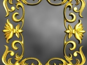 decorative frame Modelo 3D