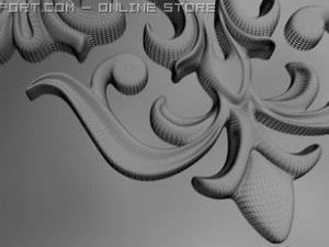 装飾フレーム 3Dモデル