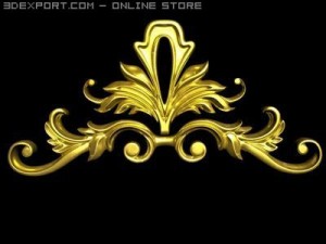 decorative element 4 Modelo 3D