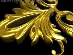 decorative element 4 3D 모델