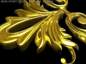 &eacute;l&eacute;ment d&eacute;coratif 4 Modèle 3D