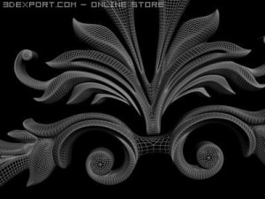 decorative element 4 3D 모델