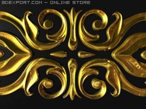 decorative relief 3D Модель