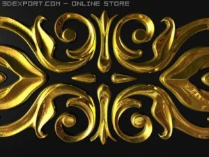 decorative relief 3D Model