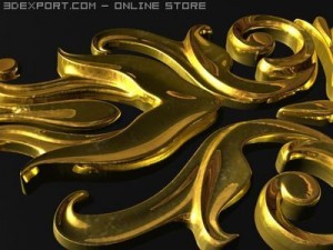 decorative relief 3D Модель