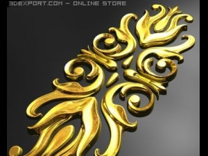 decorative relief 3D Модель
