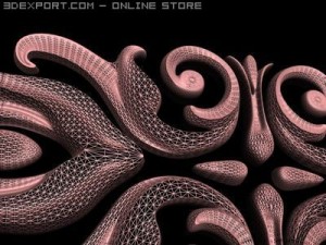 decorative relief 3D Модель
