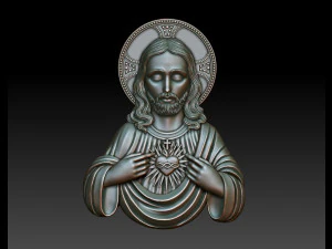 Heilig Hart van Jezus 3 3D printmodel
