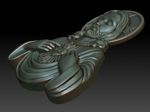 Sacred Heart of Jesus 3 3D Baskı Modeli