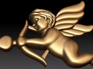 cupid pendant 3D Print Model