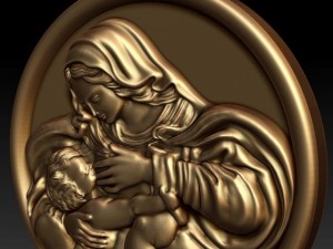 madonna pendant 3D Model