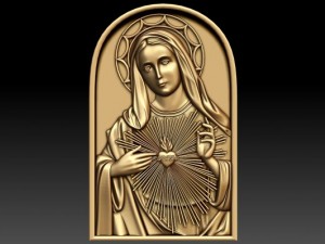immaculate heart of mary Modèle 3D