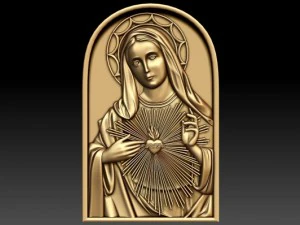 непорочне серце Марії 3D Модель