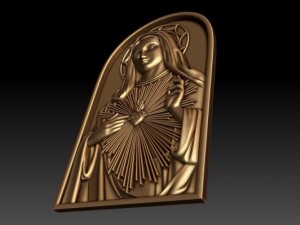 immaculate heart of mary Modèle 3D