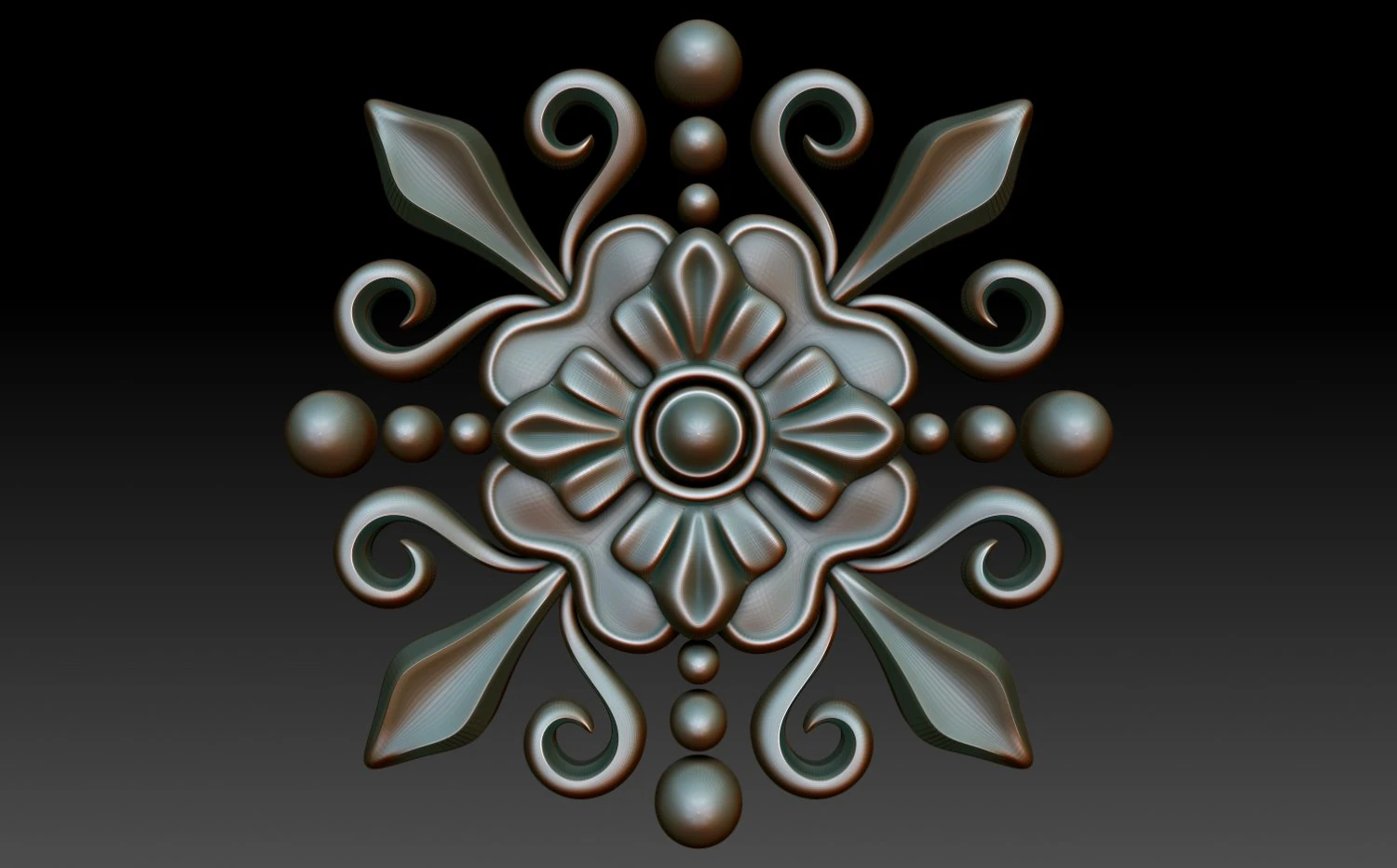 装飾要素 3Dモデル .c4d .max .obj .3ds .fbx .stl .blend 