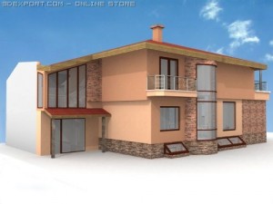 family house Modelo 3D