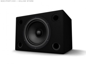 speakers 3D Model