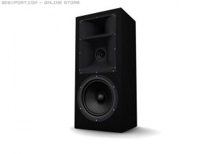 speakers 3D Model