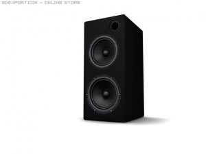 speakers 3D Model